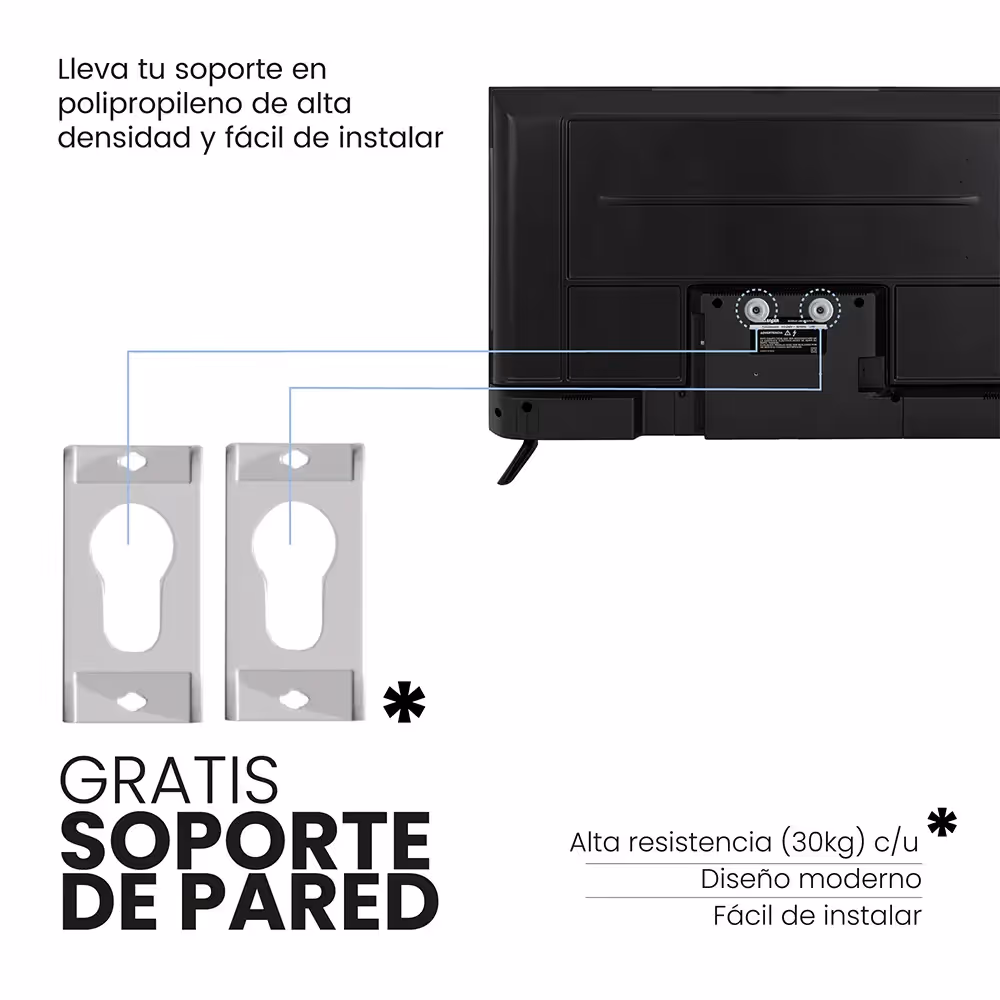 Televisor Challenger 32 Pulgadas HD LED Smart TV Google 32TG79TB