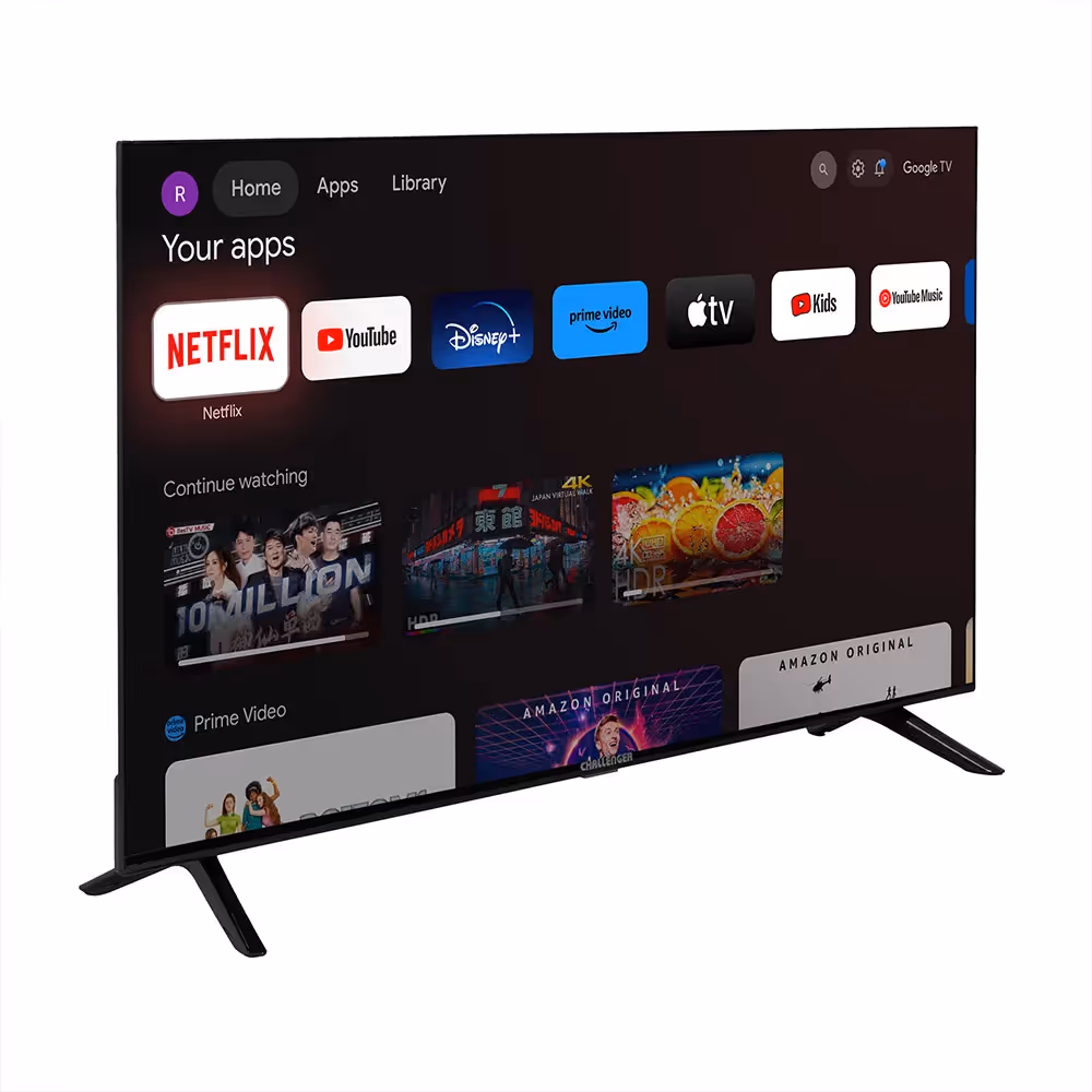 Televisor Challenger 32 Pulgadas HD LED Smart TV Google 32TG79TB