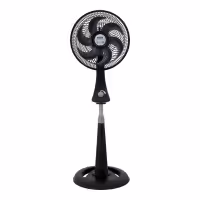 Ventilador Samurai Turbo Silence Maxx Compact 2 en 1 Negro