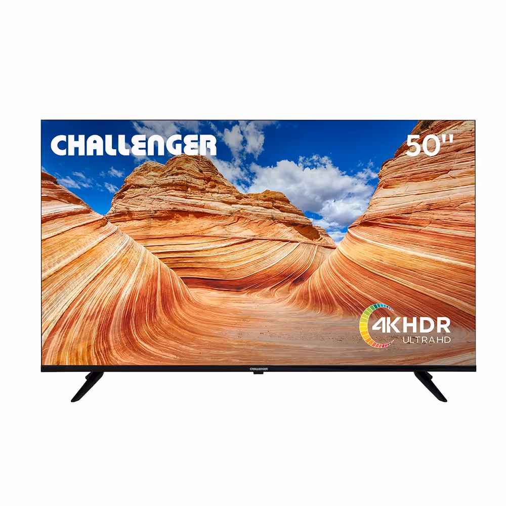 Televisor Challenger 50 Pulgadas 4K-UHD LED Smart TV Google 50KG85BT