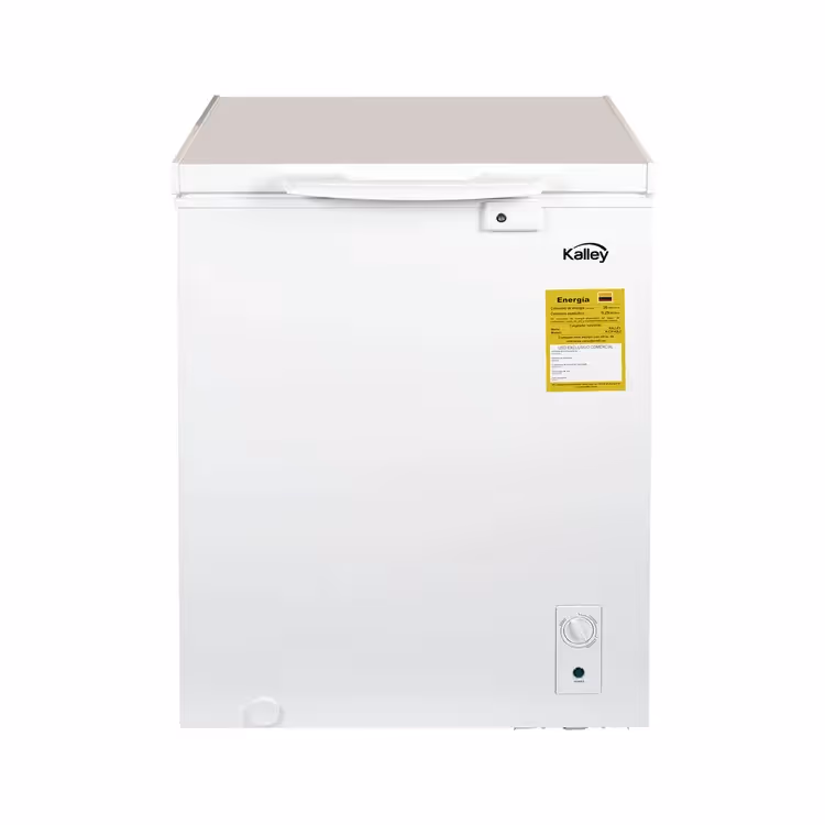 Congelador Horizontal Kalley 142 Litros - Blanco