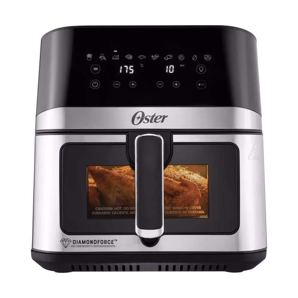 Freidora de Aire Oster 7.5 Litros Digital Diamond Force CKSTAF75WDSSDF