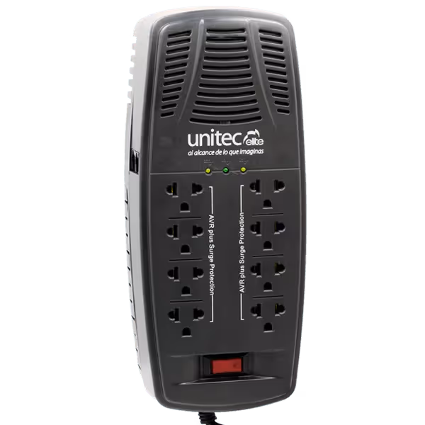 Regulador de voltaje Unitec 2000 VA/100 W