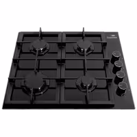 Estufa de empotrar Superior 4 Puestos Vidrio Negra CV 8030-2 N