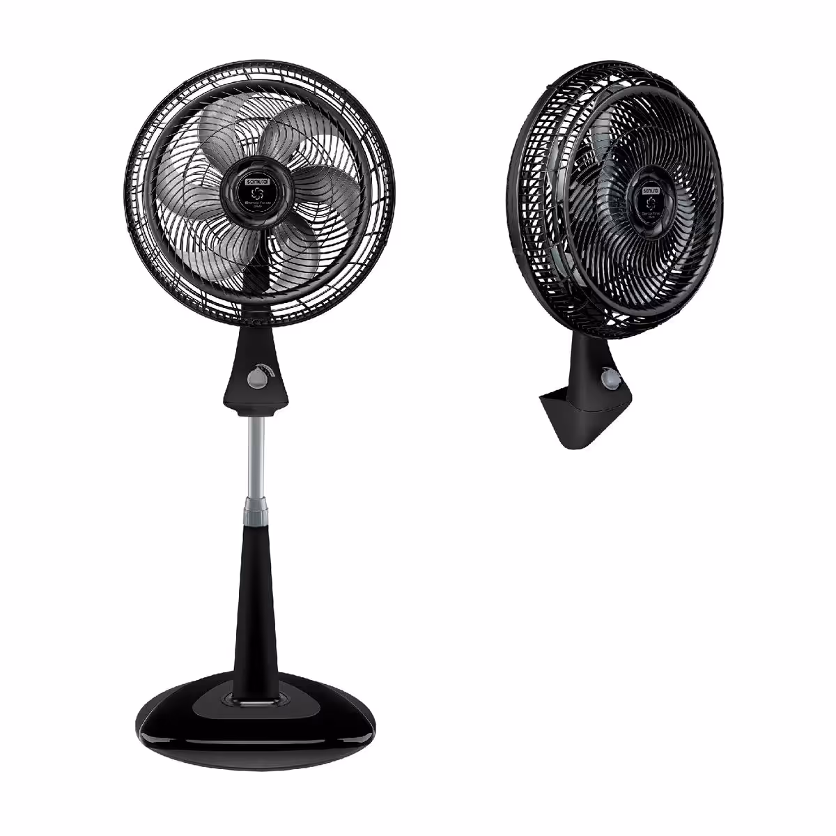 Ventilador Samurai Silence Force Plus 2 en 1 Negro
