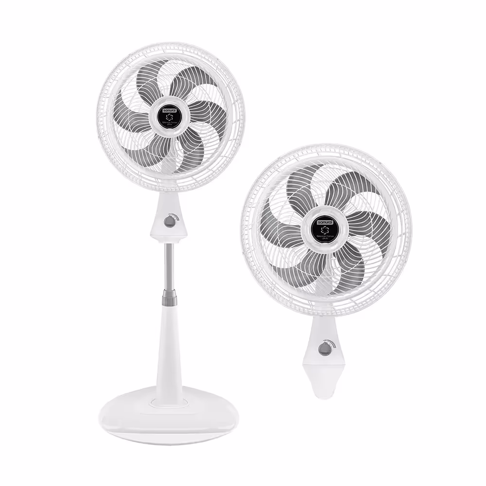 Ventilador Samurai Silence Force Plus 2 en 1 Blanco