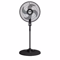Ventilador Samurai Turbo Power Pedestal Negro
