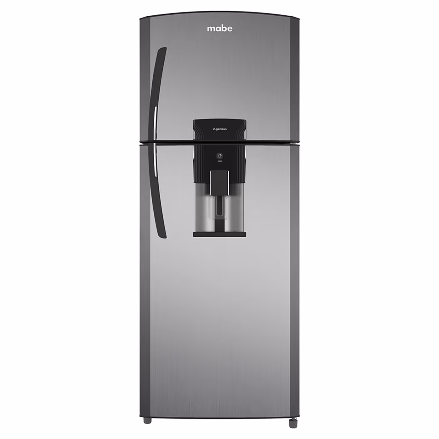 Nevera No Frost Mabe 394 Litros Congelador Superior Platinum RMP421FGCT