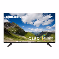 Televisor Challenger 50 Pulgada 4K-UHD QLED Smart TV Google 50KG190 BT