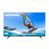 Televisor Challenger 65 Pulgada 4K-UHD QLED Smart TV Google 65KG290 BT
