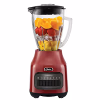 Licuadora Oster 1.5 Litros 800W - 6 Velocidades, Vaso de Vidrio (Raja)