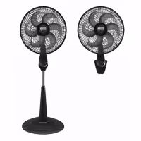 Ventilador Samurai Extremo 2 en 1 Negro