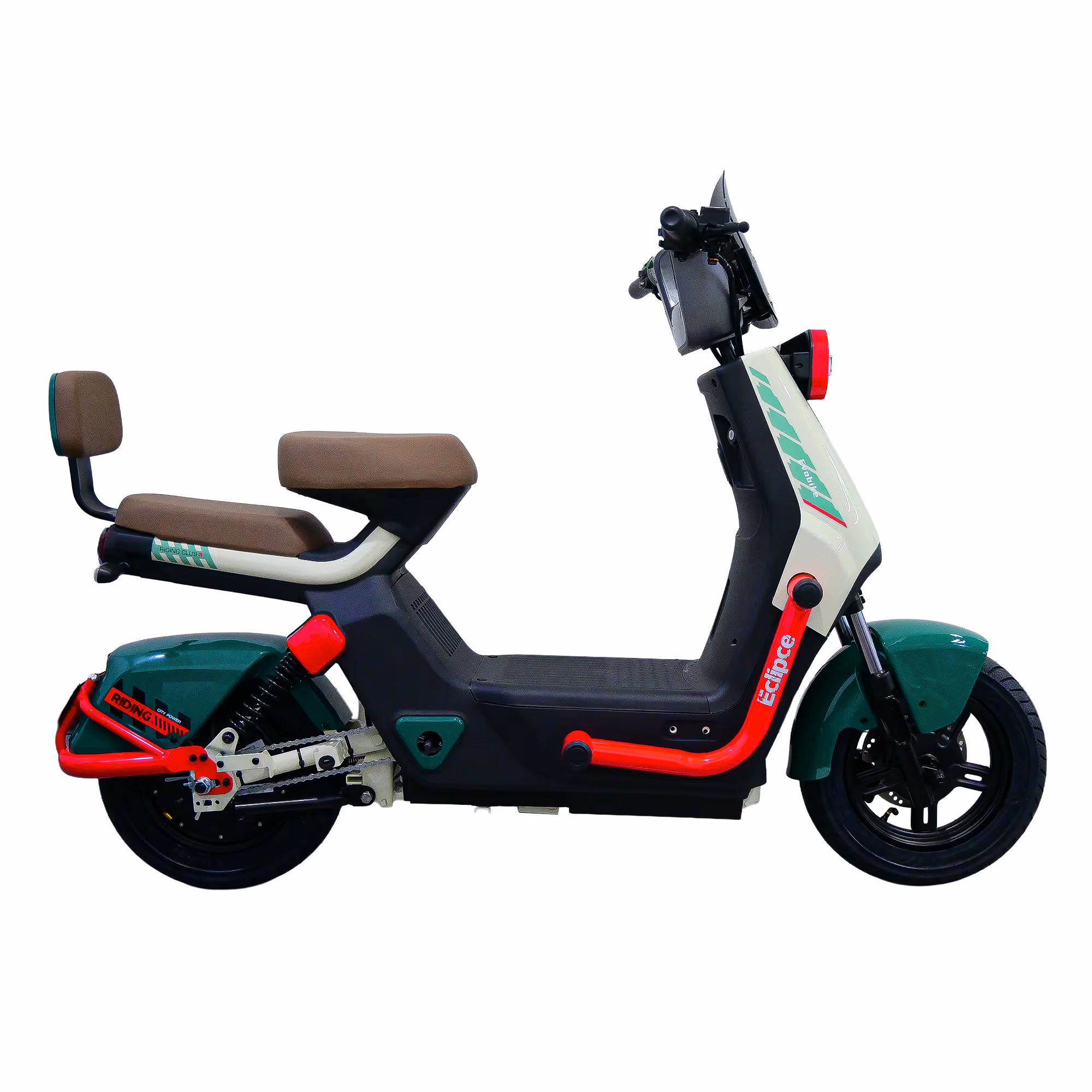 Bicicleta Eléctrica Evobike Eclipce 72V - Blanca