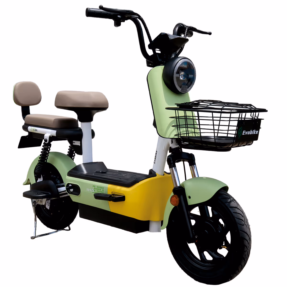 Bicicleta Eléctrica Evobike Sol Pro 48V - Verde