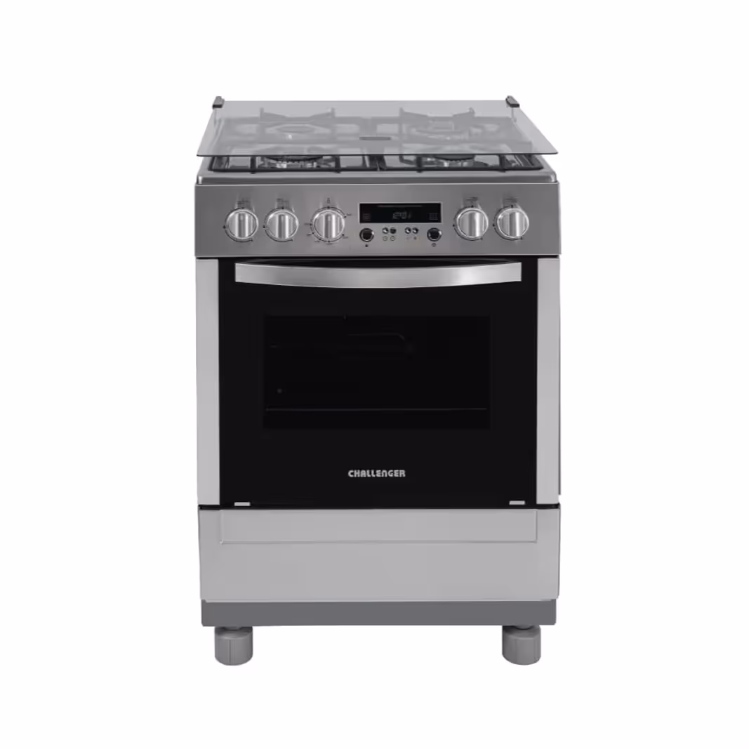 Estufa de Piso Challenger 4 Puestos con Horno de 60CM SI 9465