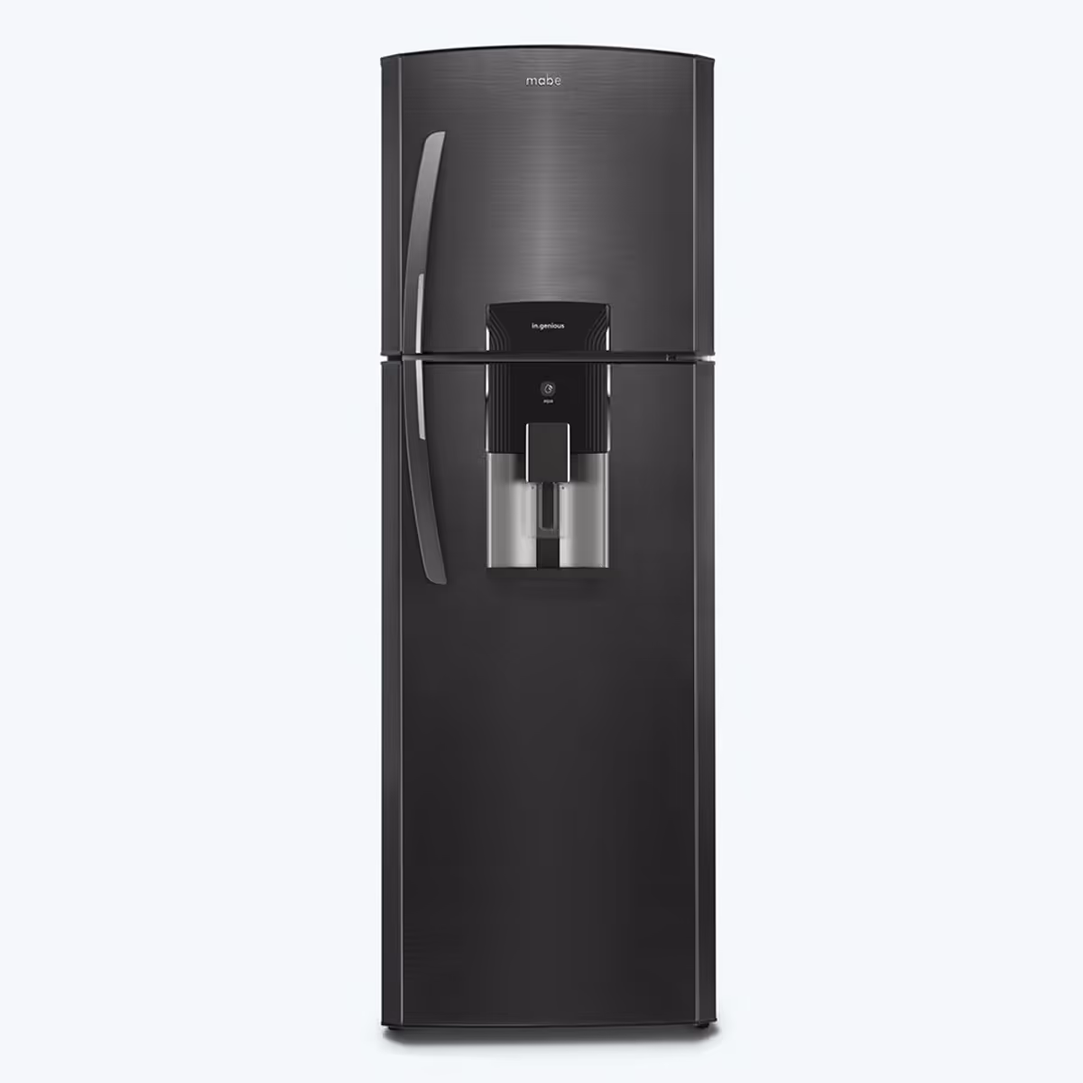 Nevera No Frost Mabe 297 Litros Congelador Superior Negra RMA313FXCC