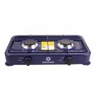Estufa de mesa Indurama 2 Puestos GLP Azul